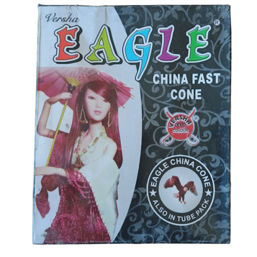 Хна для мехенди в конусе Versha Eagle черный цвет (Henna Paste), 15 гр фото 3